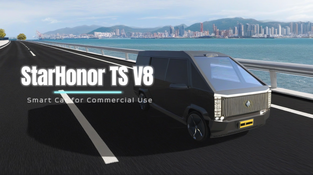 “StarHonor” TS V8 Smart Car for Commercial Use
