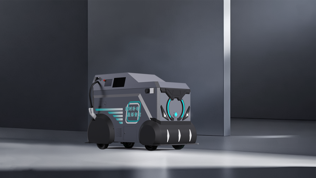 “Star-Sparkle”charging robot